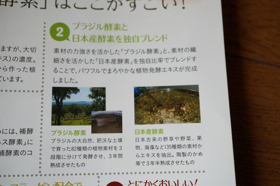 酵素のブレンド